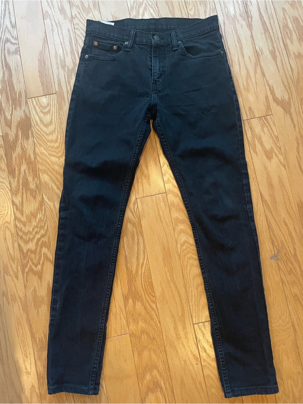 Levi’s Men’s 511 Black Denim Jeans 30x32 Slim Fit